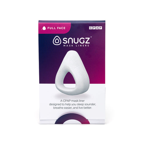 Snugz CPAP Mask Liners: Full-Face (nose and mouth) | One-Size-Fits-Most | 2 pack